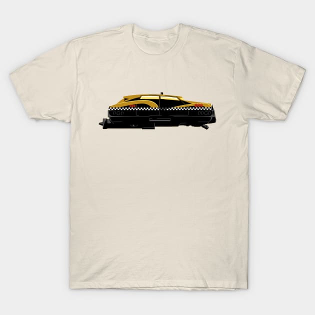 Korben Dallas' taxi - 5th element T-Shirt by INLE Designs